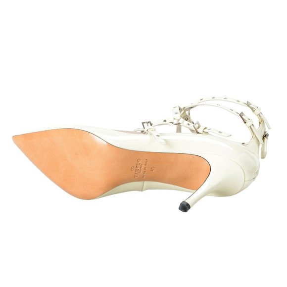 Valentino Garavani Women's Off White Pumps Shoes - Picture 6 of 8